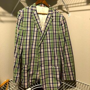 Plaid Izod Blazer